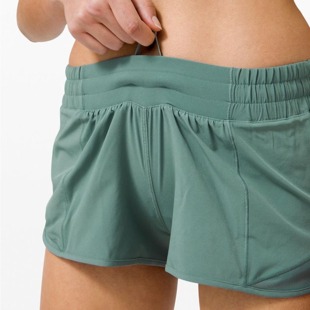 Seafoam Green Hotty Hots 2.5” inseam